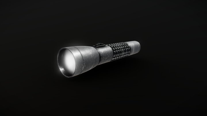 Flashlight 3D Model