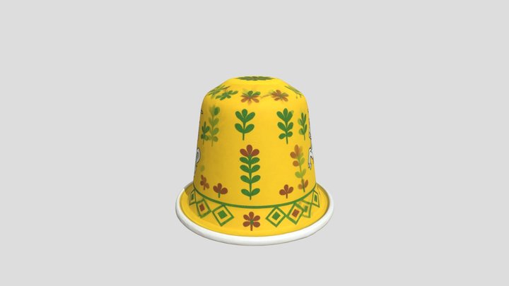 Lithuanian Coffee Pod 3D Model