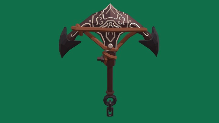 Low-poly anchor 3D Model