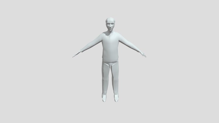 The Thick Man 3D Model