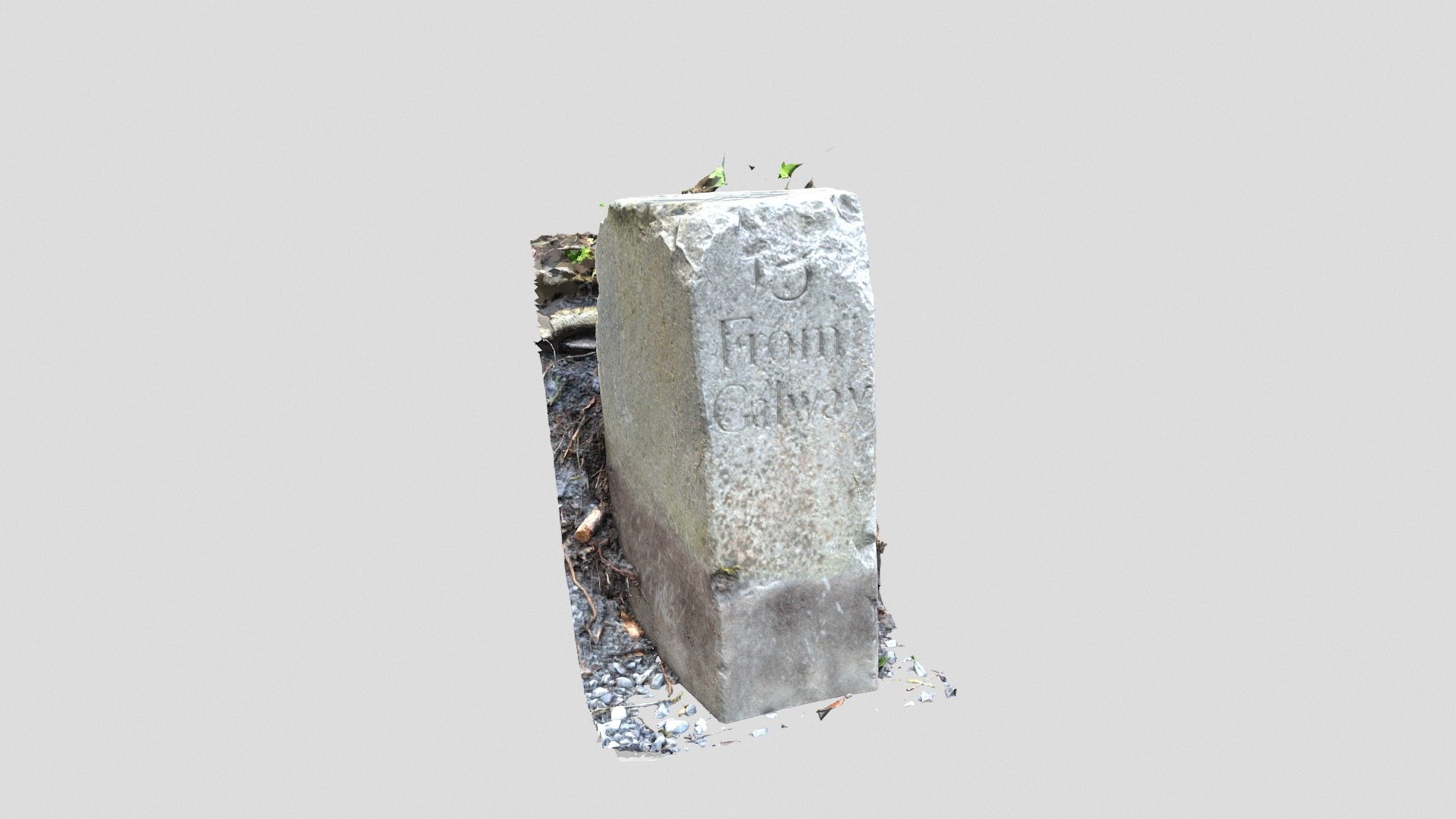Milestone 15 from Galway