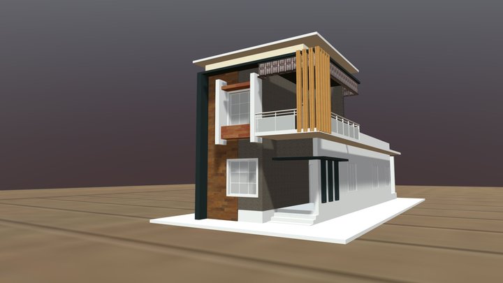 indian house model 3D Model