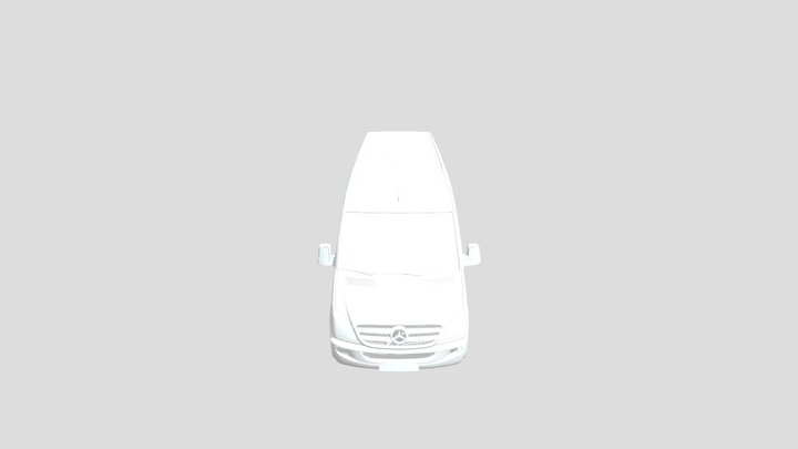 Mercedes Sprinter 3D Model 3D Model