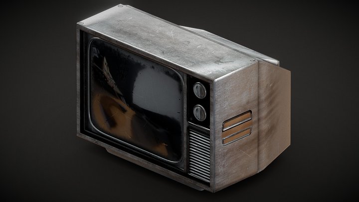 Retro CRT Television