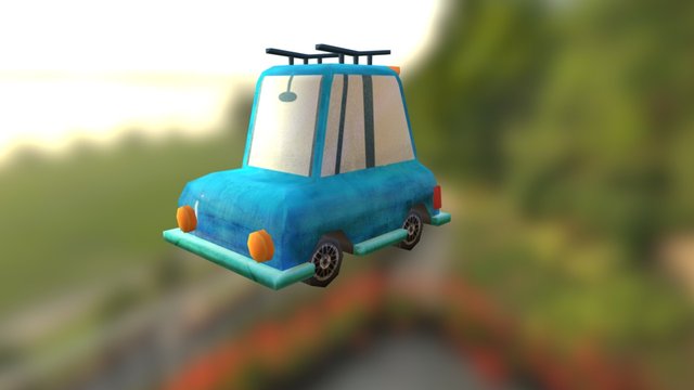 Travel Wagon 3D Model