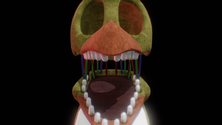 Withered Chica 👍 3D Model