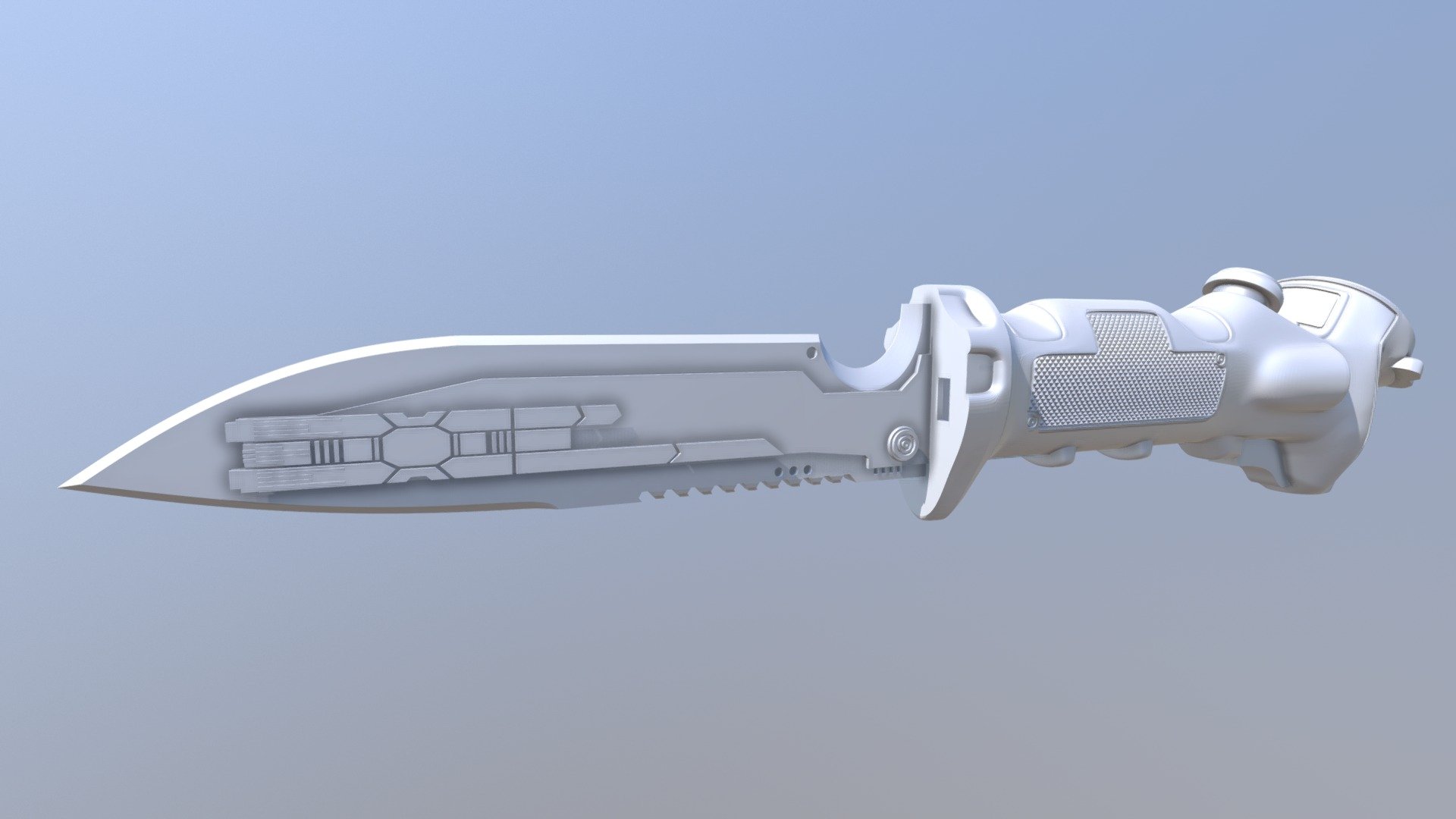 Titanfall Dataknife Blade Redesign 3D model by fusedcreations [2932045] Sketchfab