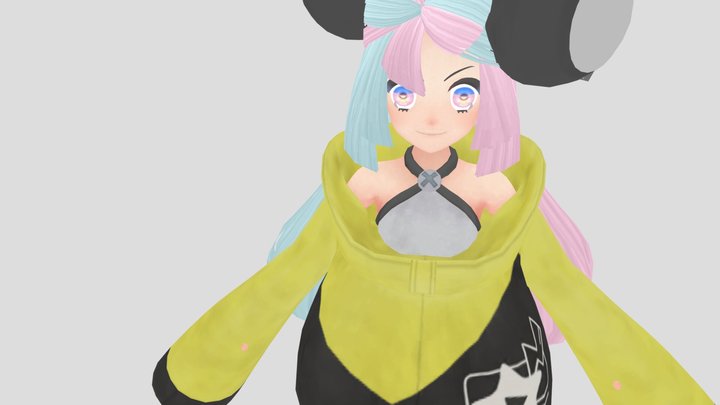 Pokemon Scarlet Violet Iono 3D Model