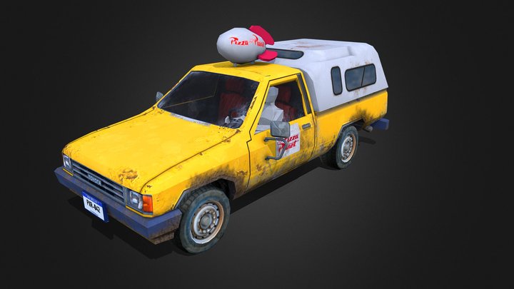 Pizza Planet Car 3D Model
