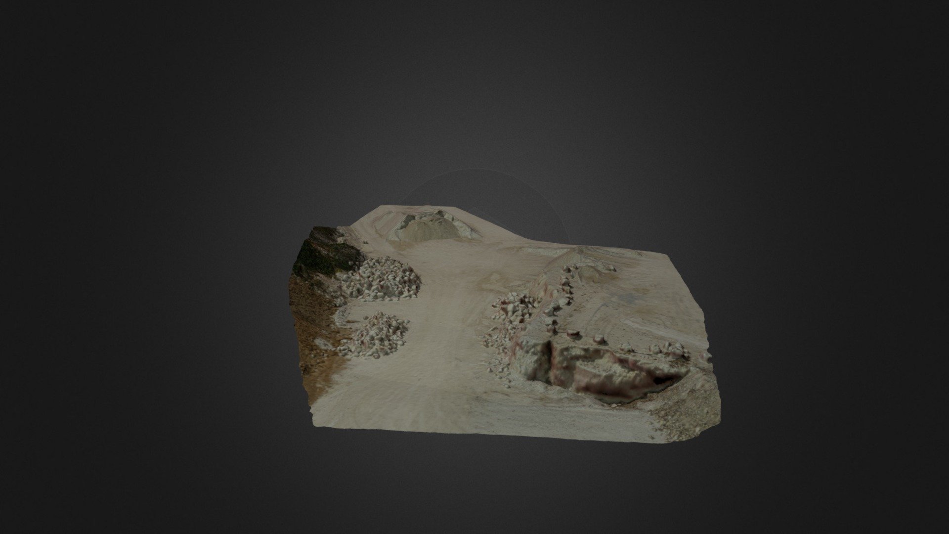 Saint Simon De Bordes Simplified 3d Mesh
