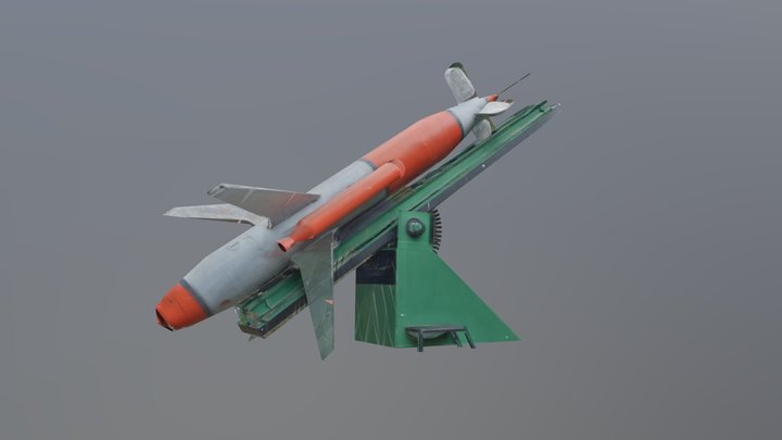 Rocket Launcher / Wyrzutnia Rakiet Rheintochter 3D Model