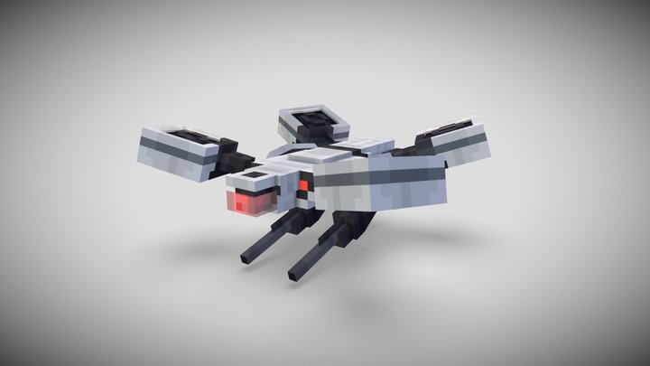 Minecraft ARC Raiders - Wasp 3D Model
