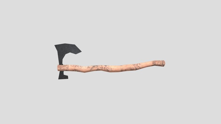 Battle axe 3D Model