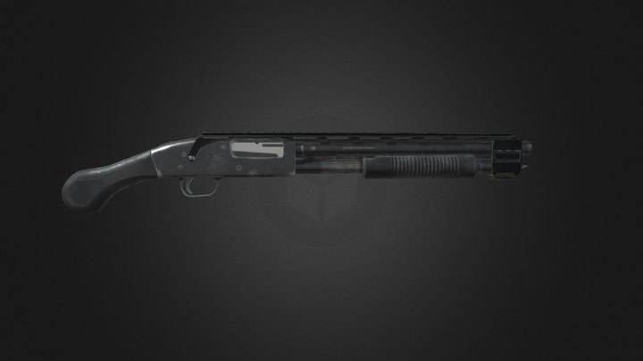 Mossberg 590 3D Model