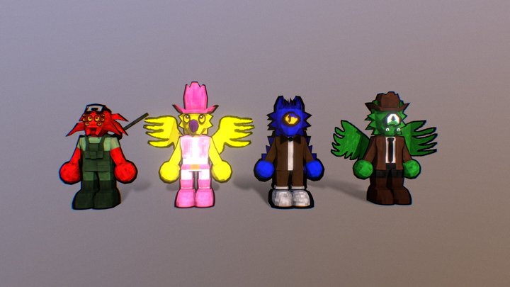 fourcolorbrothers 3D Model