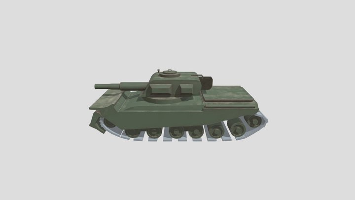 FV4003 Chieftain AVRE 3D Model