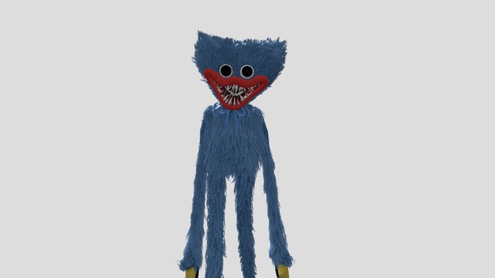 Huggy Wuggy 3D Model