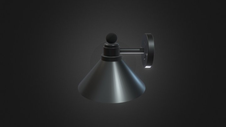UniLED - Wall Light 01 3D Model