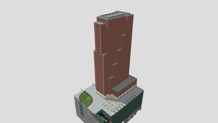 Tribune Tower | Minecraft 3D Model
