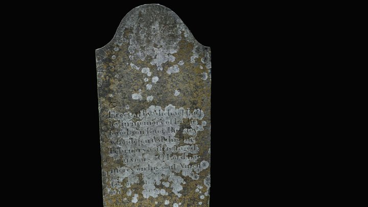 Peter Buckley (1810-31) of Lahorna Headstone – Modello 3D gratuito STL
