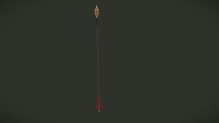 Elves Arrow 3D Model