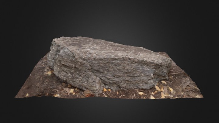 Blowing Rock Formation 3D Model