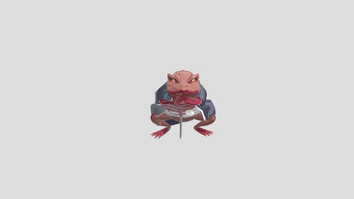 Froggato pirato xD 3D Model