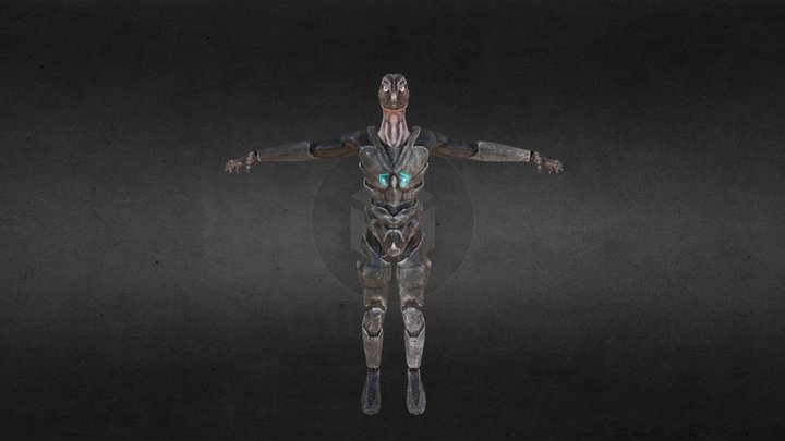 Alien_Sketchfab 3D Model