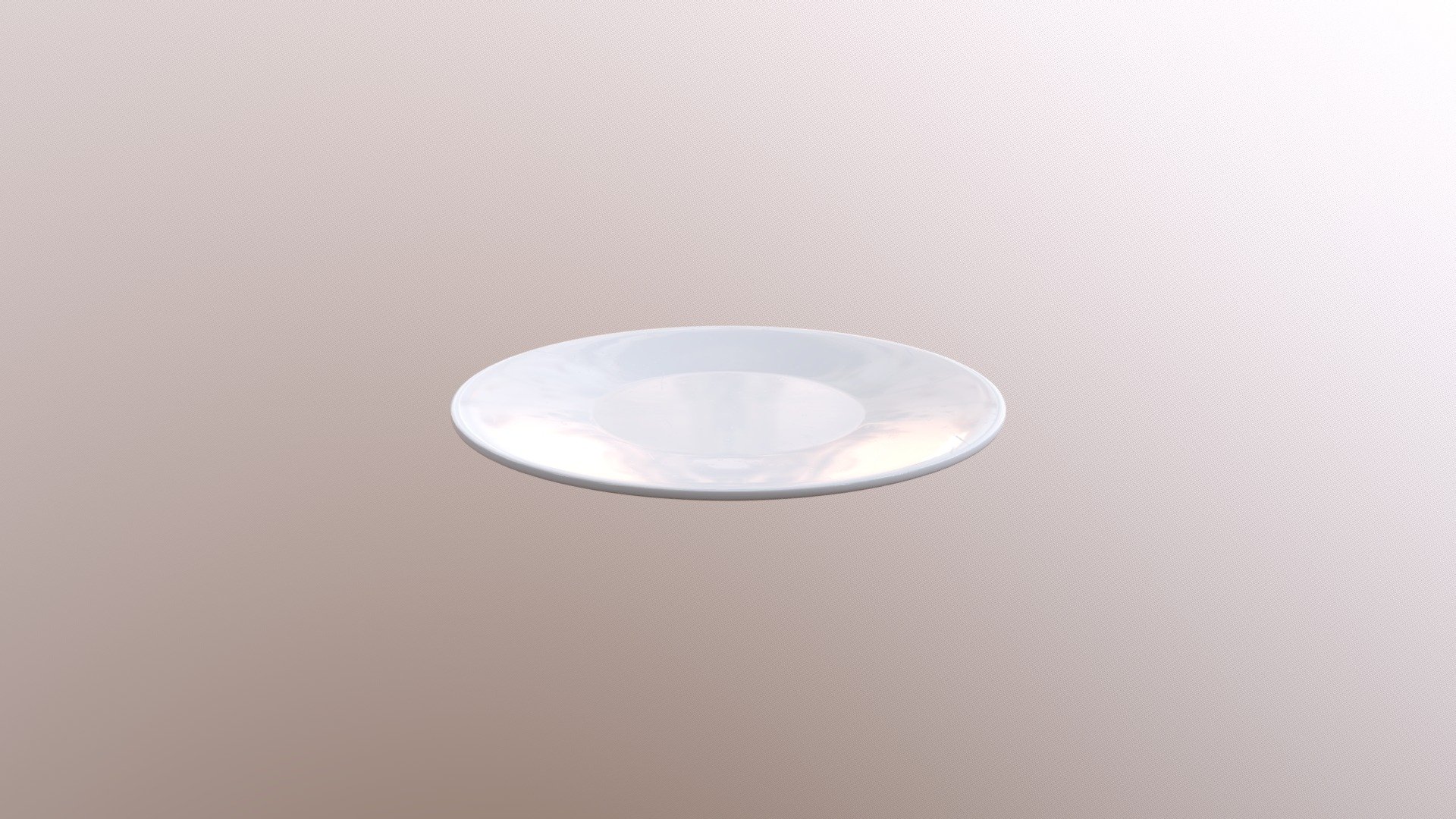 High Poly Plate