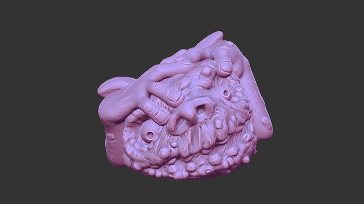 Farrp the Anxious - Mini Boglin 3D Model