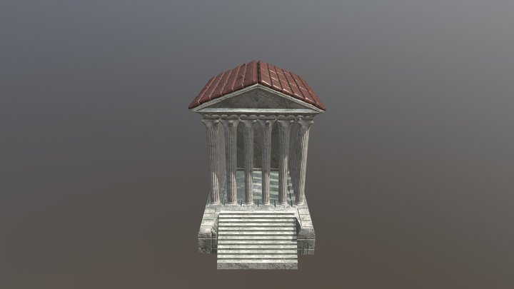 Temple 3D Model