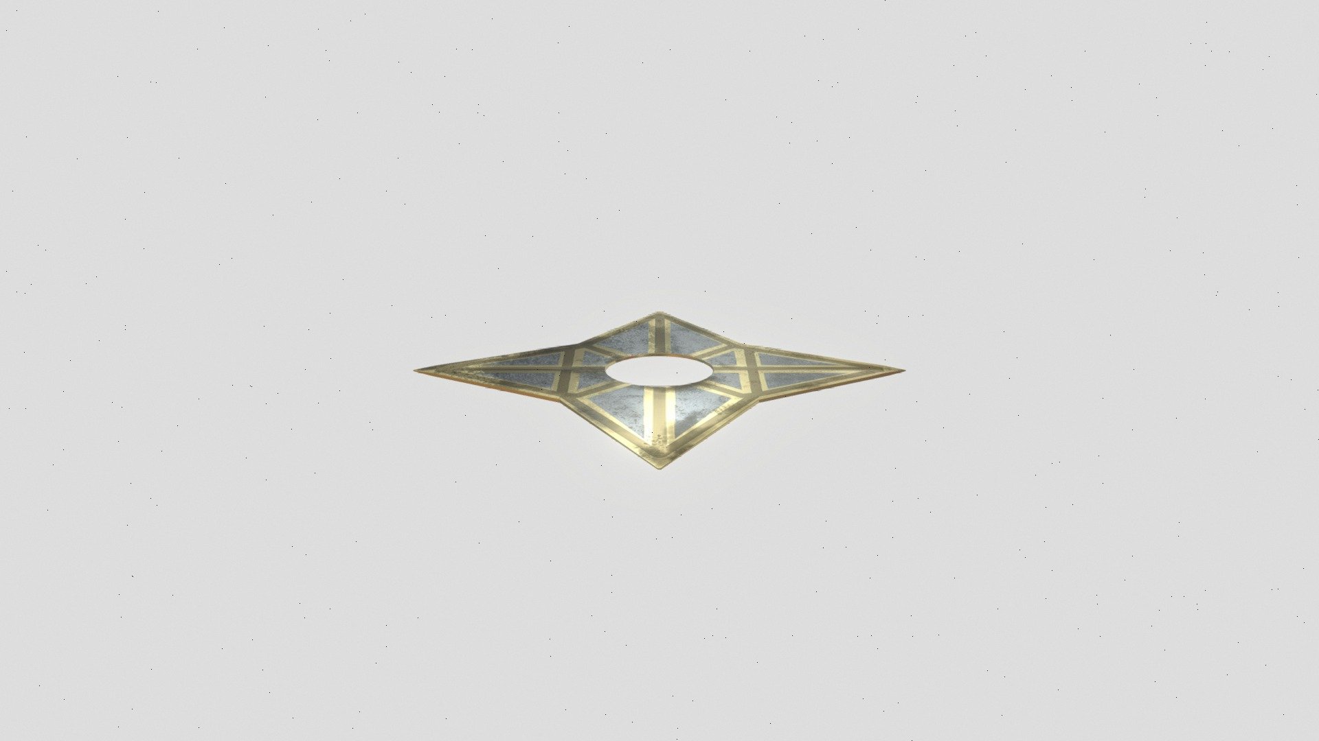 Golden Shuriken - Download Free 3D model by Elon_Tusk_69 [293b055 ...