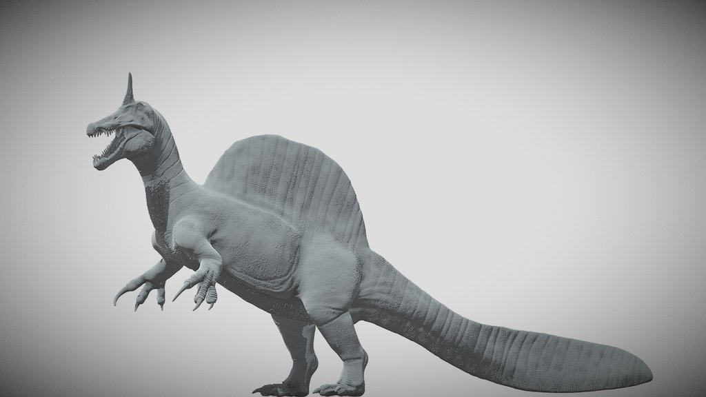 Spinosaurus mirabilis (posed)