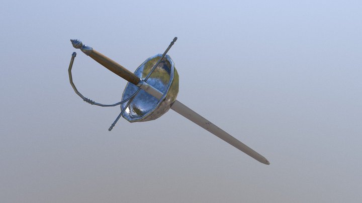Small Sword 3D Model