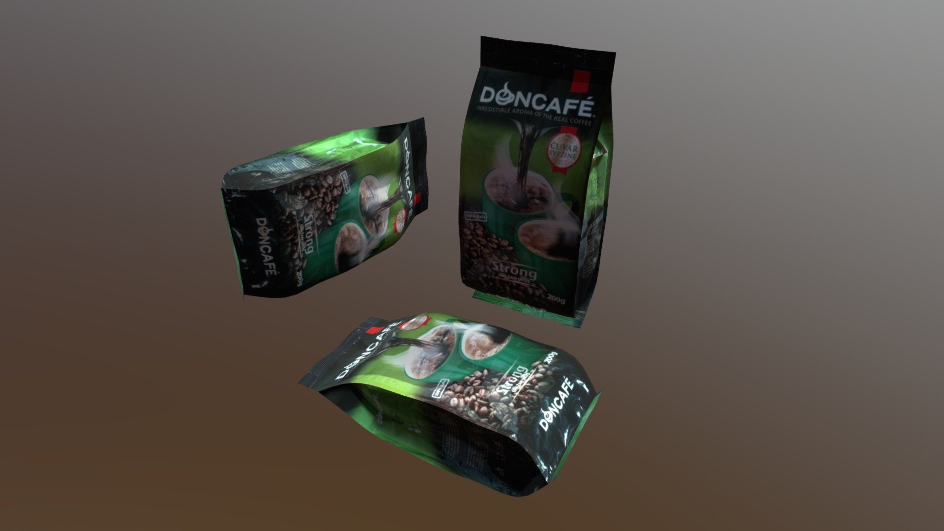 Pacote de café 3Dmodel