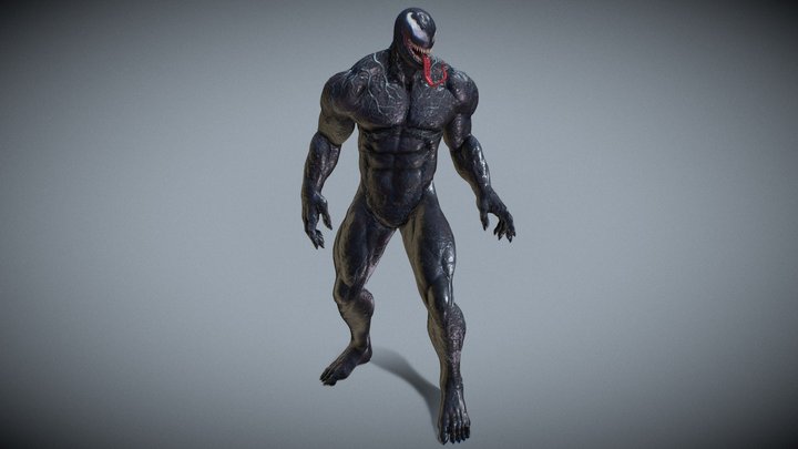 Venom | Game Ready Character 3D Model