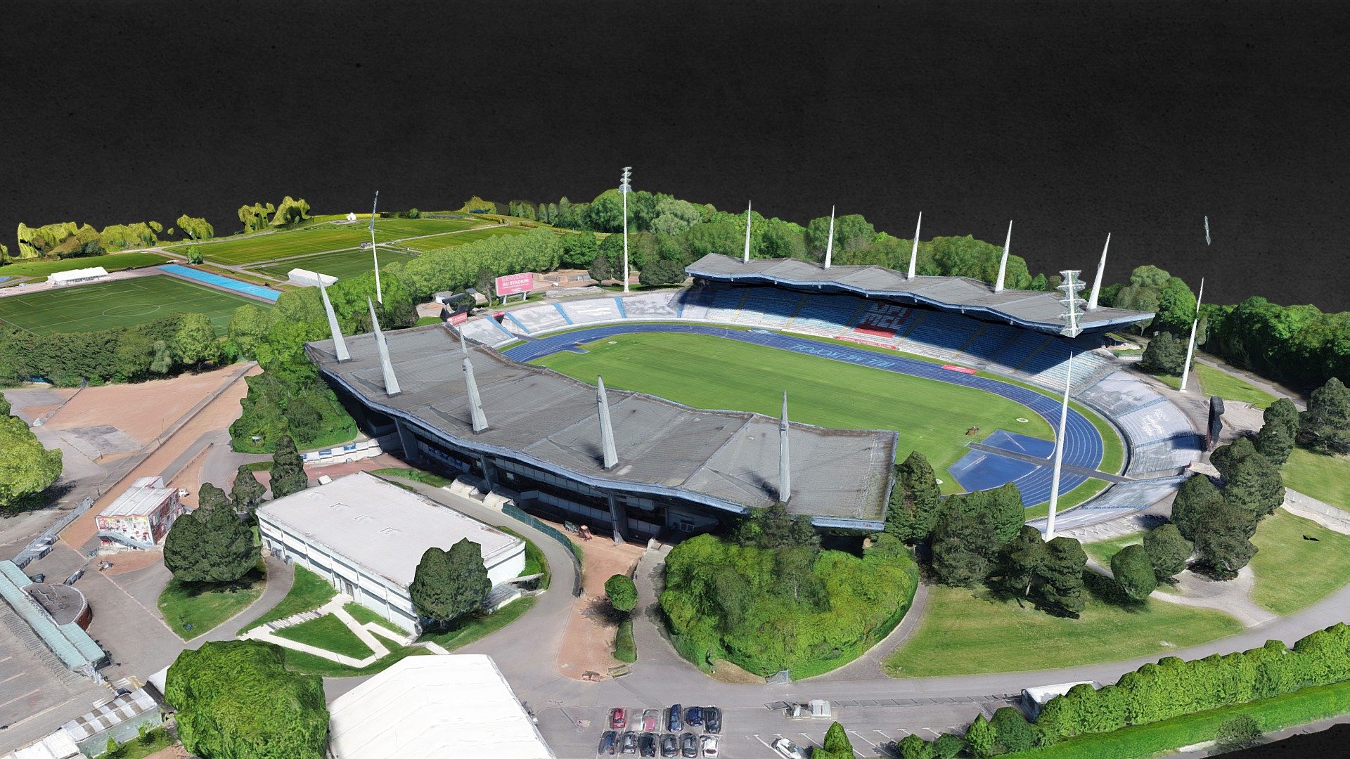 Villeneuve d'Ascq - Stadium nord 2019 - 3D model by Métropole