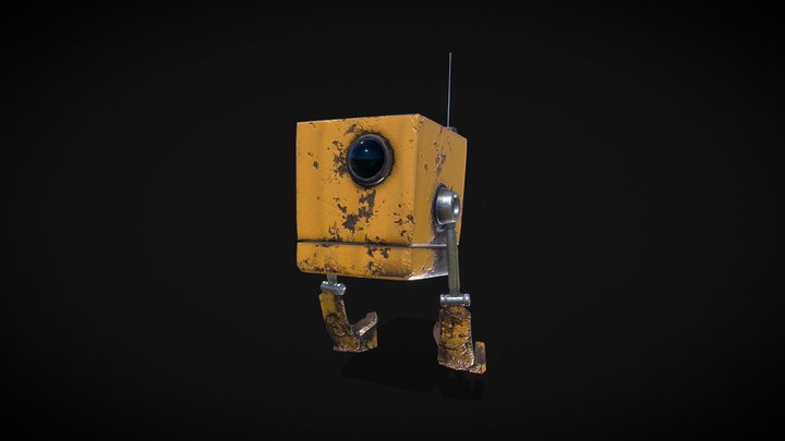 Bot Low 3D Model