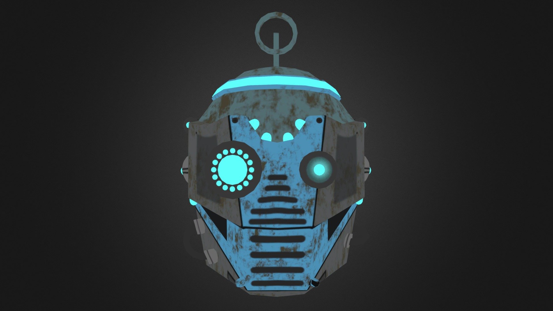 MOON MUSiC Robot Alien Head Coldplay (Mask) - Download Free 3D model by ...