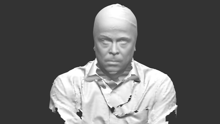 Peter Sitting 3D Model