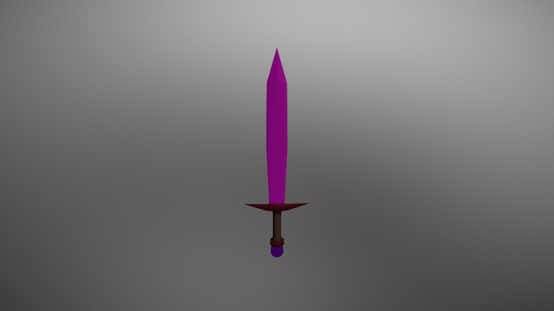 Low Poly Sword