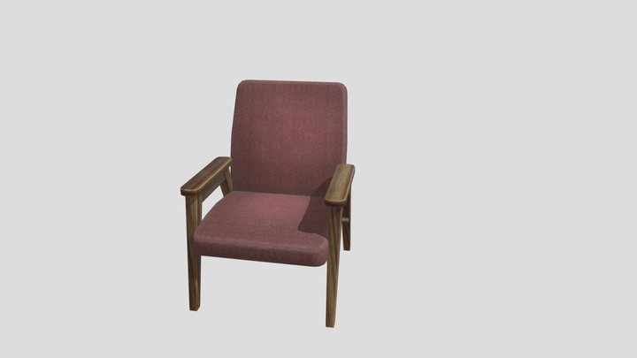 Кресло СССР | USSR 3D Model