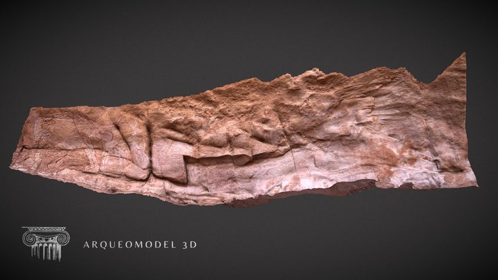 Petroglifos 1 Sefar | Tassili N'Ajjer | ARGELIA 3D Model