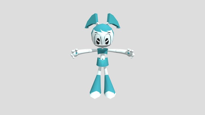 Wii - Nicktoons Attack of the Toybots - Jenny 3D Model