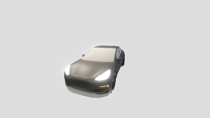 Tesla Model3 3D Model