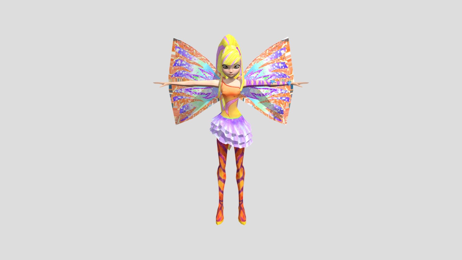 Стелла Сиреникс - Download Free 3D model by Наруто (@yelena.aynalova.95 ...