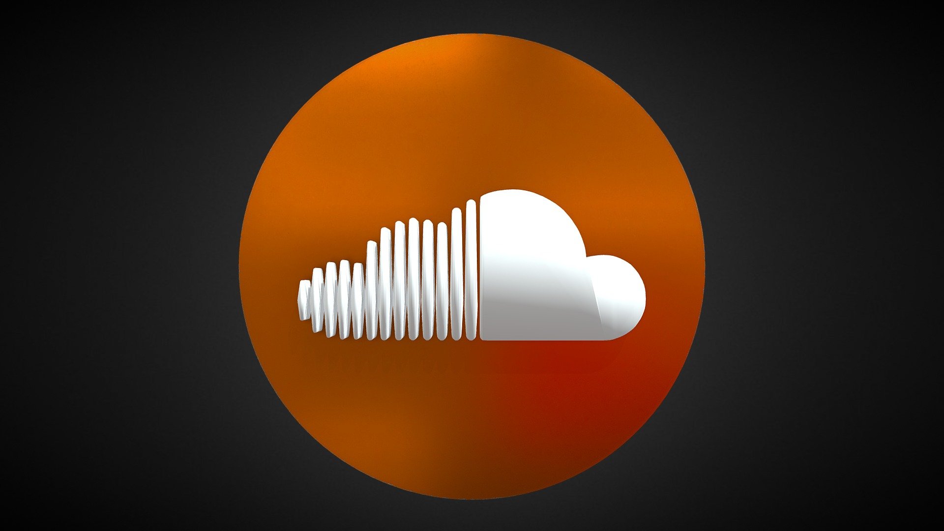 Soundcloud Logo Buy Royalty Free 3d Model By Anshinowara 2943c61