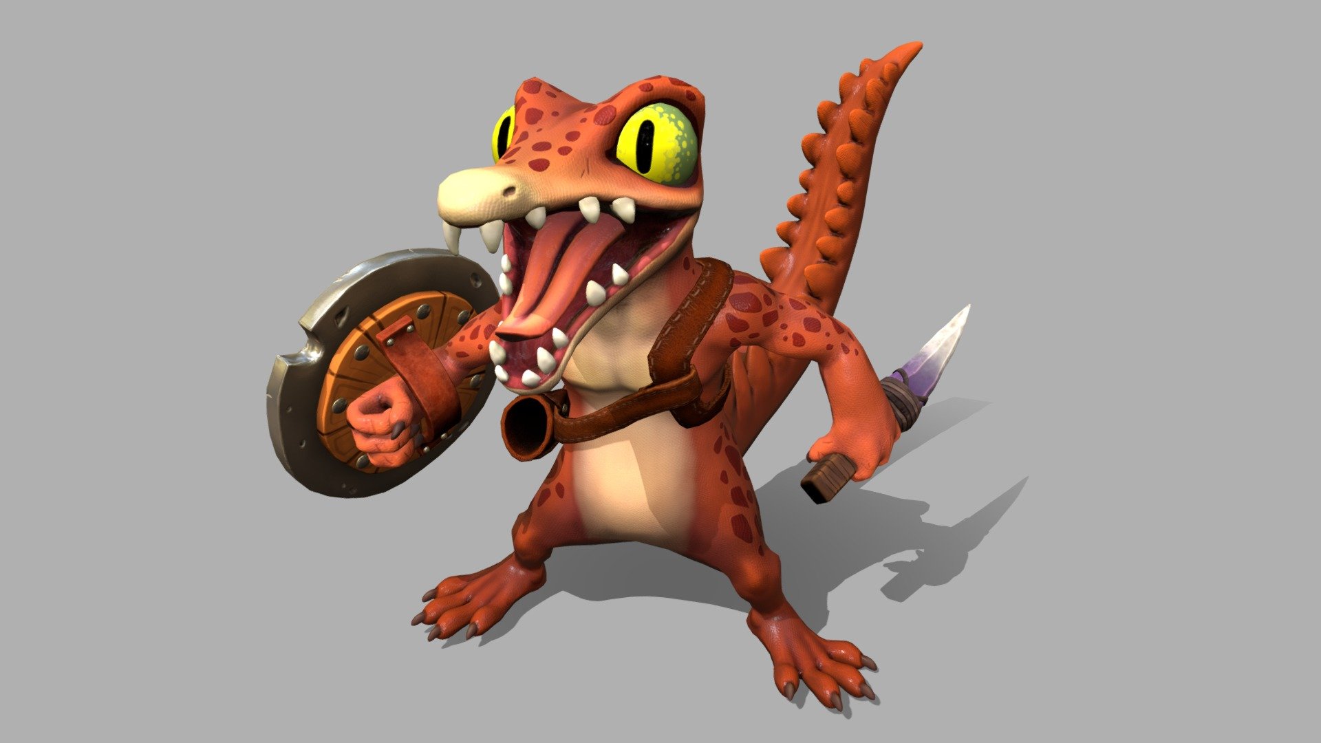 Jr.Croc (RPG Reptiles) - 3D model