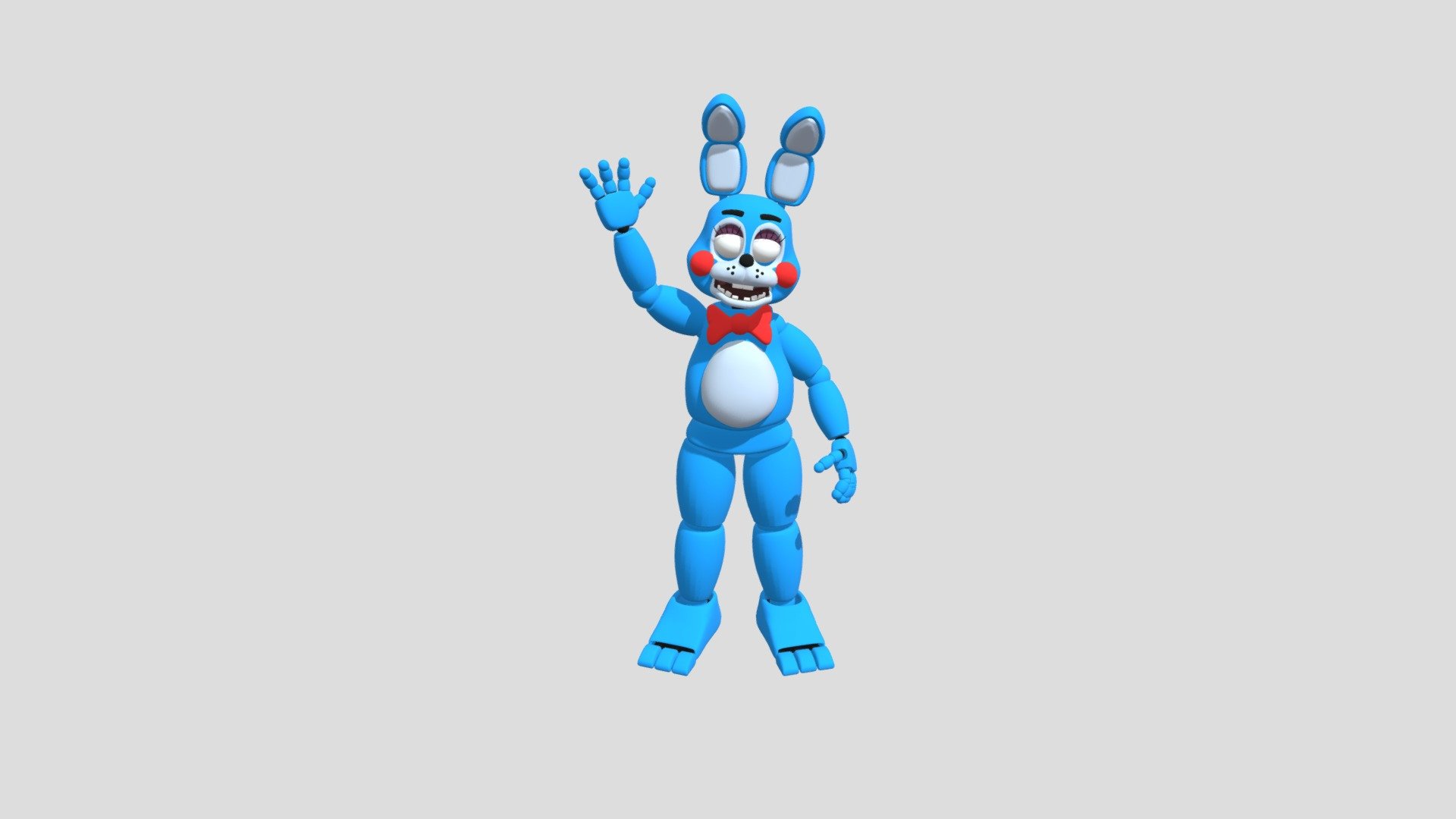 Toy Bonnie - Download Free 3D Model By Mommy Long Legs (@Mommy_long ...