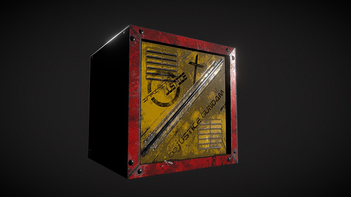 Metal Crates Asset